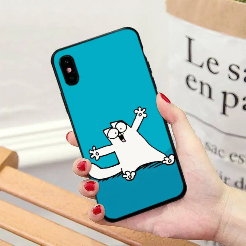 

Cartoon Simons Cat Soft Cover Phone Case For HUAWEI P20 30 40 Pro Mate20 30 40Pro Honor8X 20 10i 10lite Nove3E V9 V10