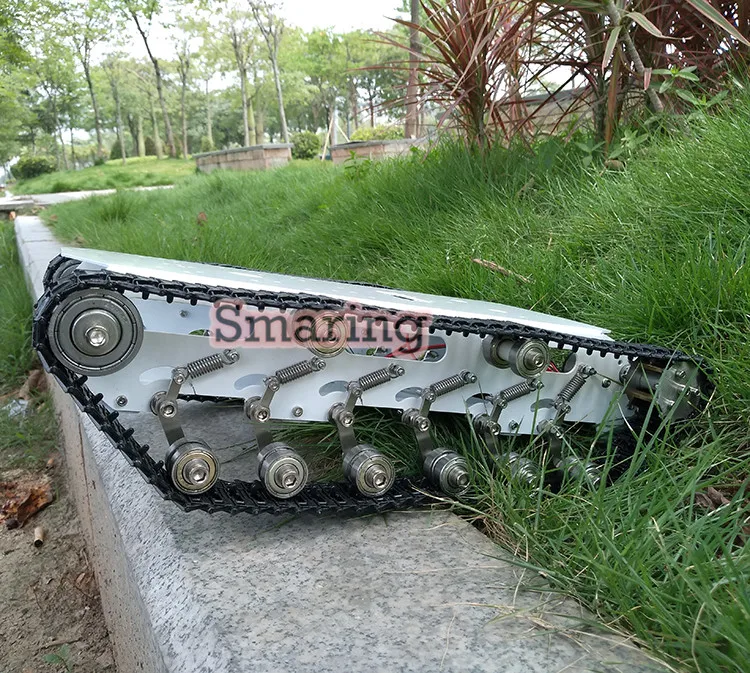 T750 гусеничный Танк робот шасси мобильный умный автомобиль двойной дизайн склада