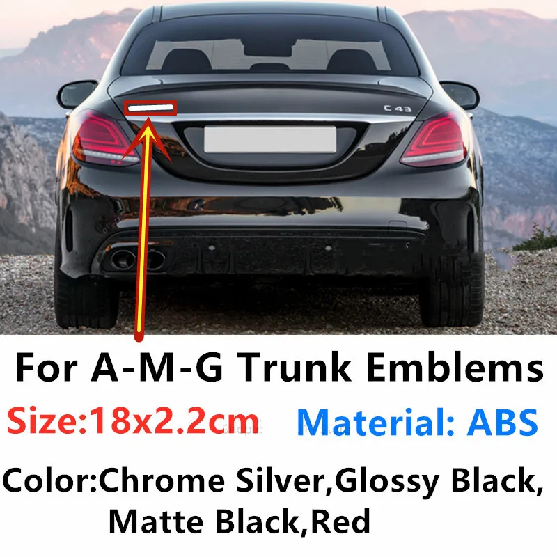 Автомобильные аксессуары для стайлинга наклейки Mercedes AMG GLA GLC GLE GLS GT A C E S Class W176 W177