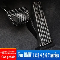 for bmw e46 e60 e53 e82 e87 e90 e91 e70 e71 f25 f26 f10 f11 f01 f02 f30 f20 e36 car pedal pad plate cover accessories