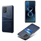 Винтажный чехол из искусственной кожи для ASUS Zenfone 8, кошелек с отделениями для банковских карт, защитный чехол с отделениями для карт для ASUS Zenfone 8, чехол