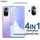 Закаленное стекло с полным покрытием для Honor 50 Huawei P50 Pro Nova 9 8 Pro, защита экрана, защитная пленка для камеры телефона Honor 50 Pro