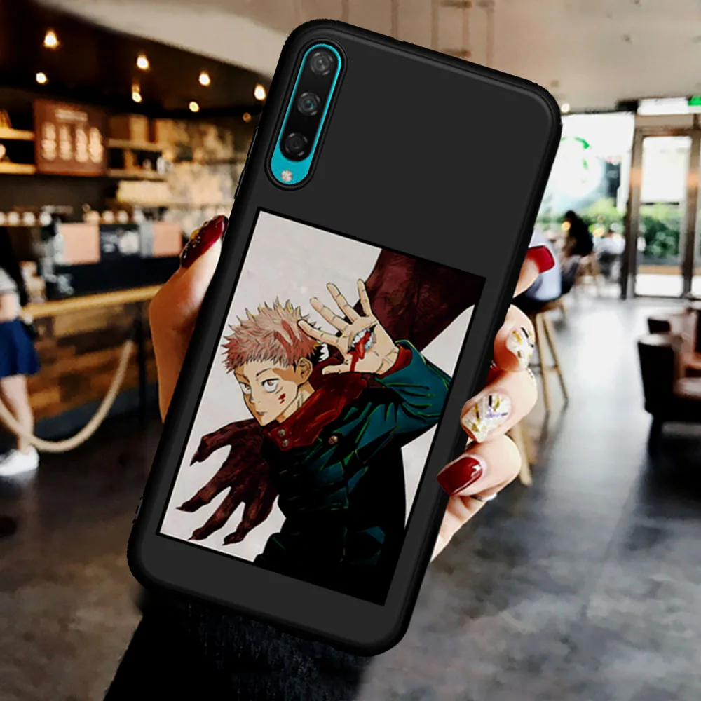 

Jujutsu Kaisen Gojo Satoru Soft TPU Black Phone Case For Huawei Honor 20 30 Lite 8 9 10Lite 8X 8C 9X V20 10i 20i 8S 8A 30Pro 30S