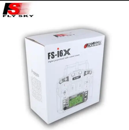 Радиопередатчик Flysky FS i6X 10CH 2 4 ГГц AFHDS 2A Радиоуправляемый передатчик без приемника