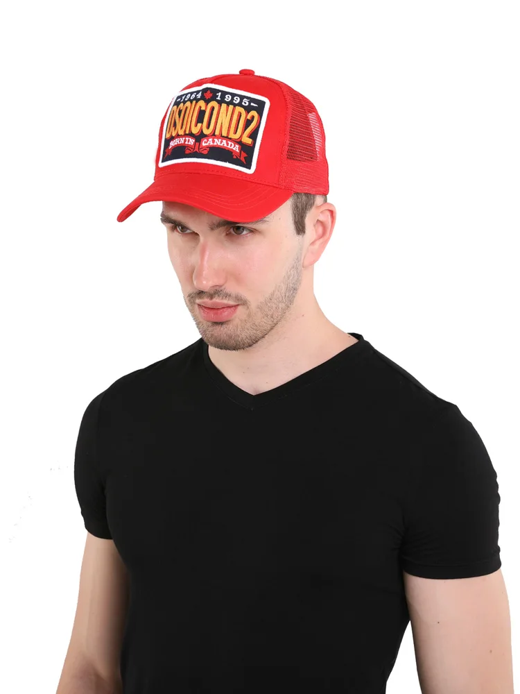 Бейсболка DSQICOND2 для мужчин и женщин хлопковая бейсболка с вышивкой в виде букв