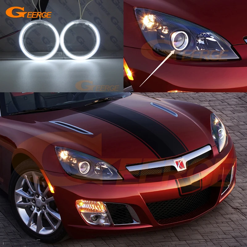 Для Saturn Sky 2007 2008 2009 2010 отличные ультра яркие CCFL ангельские глазки Halo кольца