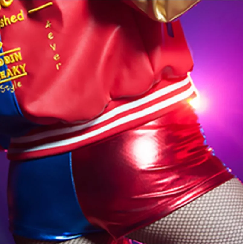 2016 Arkham Game Disfraces для взрослых Harajuku Sudaderas Mujer Harley Quinn отряд самоубийц шорты девочек