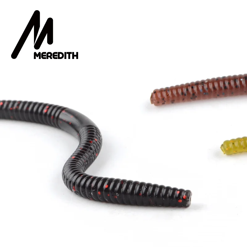 Мягкие приманки для рыбалки от MEREDITH, 140 мм, 5,3 г, 10 шт., искусственные Червячные приманки, Силиконовые Рыболовные Приманки, приманка, рыболовные снасти