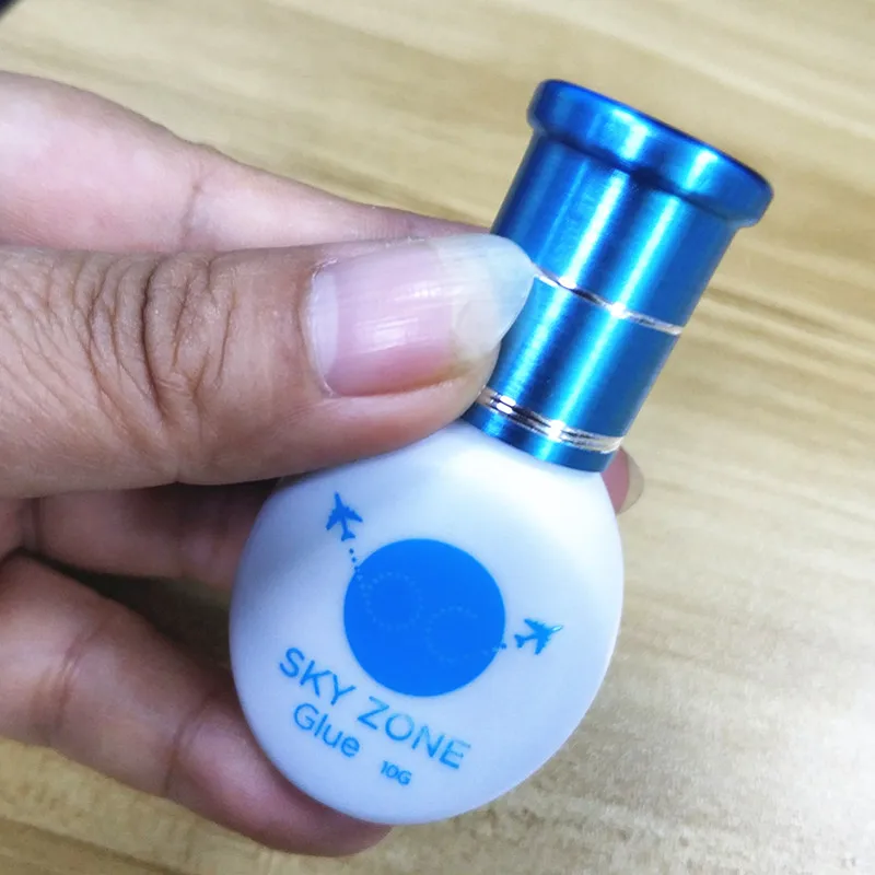 10 бутылок/партия новый клей для наращивания ресниц Sky Zone самый быстрый сухой