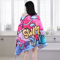 sand free quick dry beach towel microfiber summer cushion pattern sport fitness yoga new printed towels print outdoor surf pool