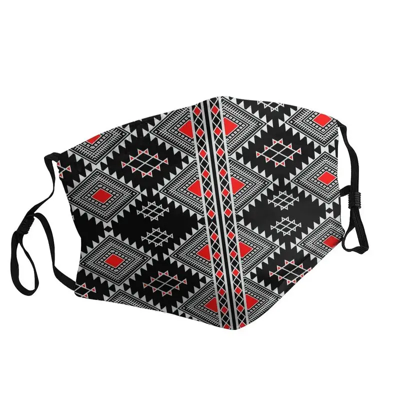

Маска для лица с рисунком ковра Kabyle, Пылезащитная маска унисекс для взрослых, с символом Бербера, многоразовая маска для рта