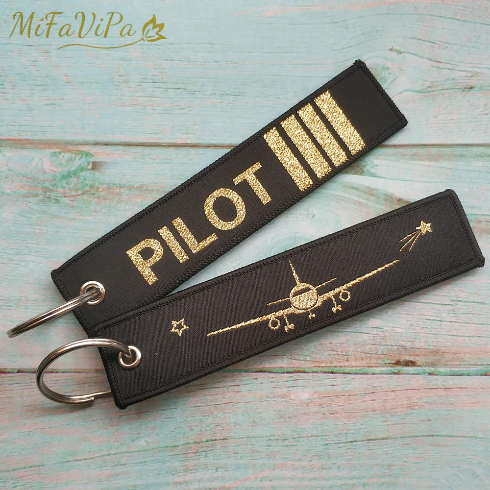 MiFaViPa модный брелок для ключей пилотов Porte Woven Flight Crew подарок авиационный с 1 шт.