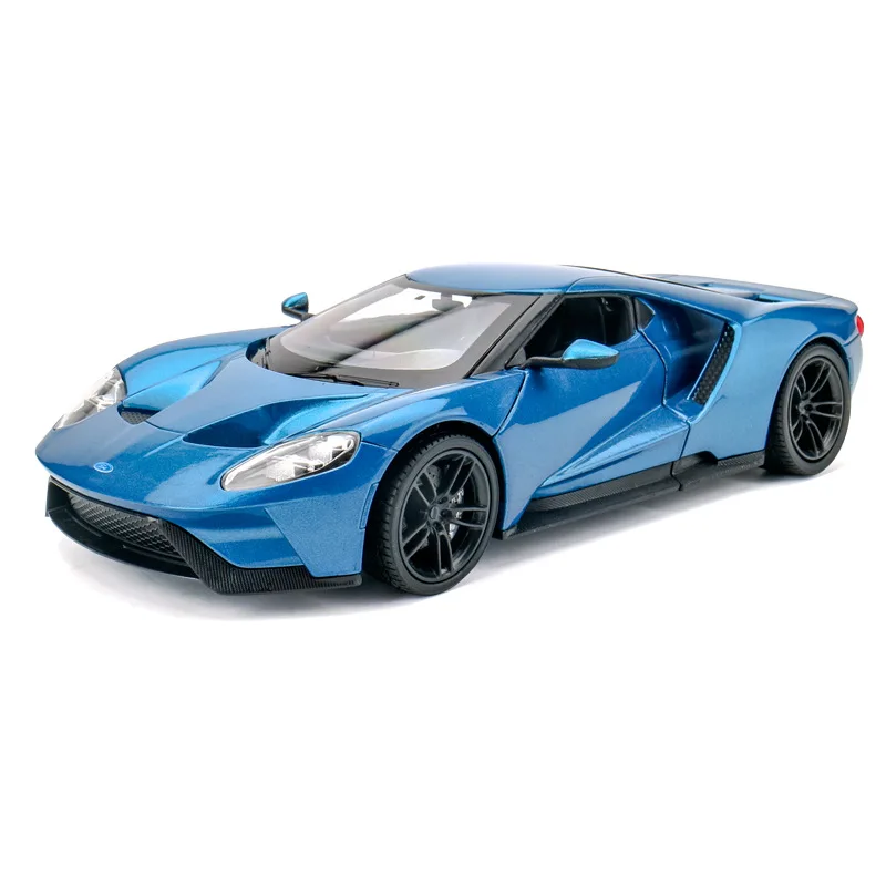 Welly 1:24 Ford GT автомобильный брелок для автомобильных ключей имитационная модель