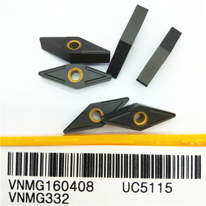 10pcs VNMG160408 UC5115 VNMG332 CNC Carbide Inserts Machine Cutting Tools Milling Cutter |