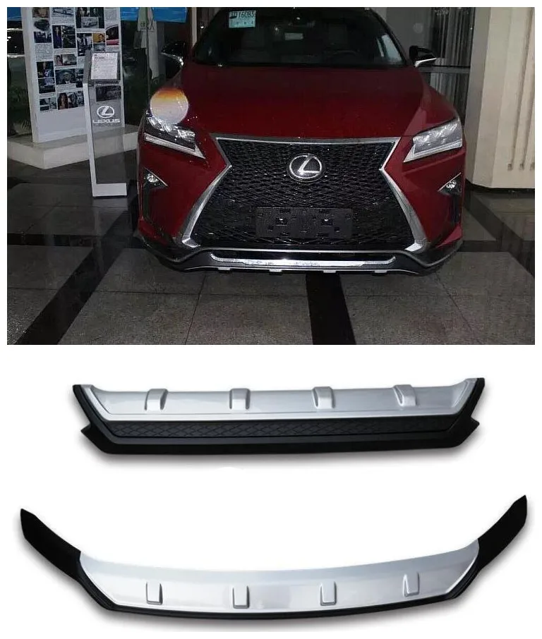

ABS Car Front+ Rear Bumper Protector Cover Guard Skid Plate Fits For Subaru Forester 2013 2014 2015 2016