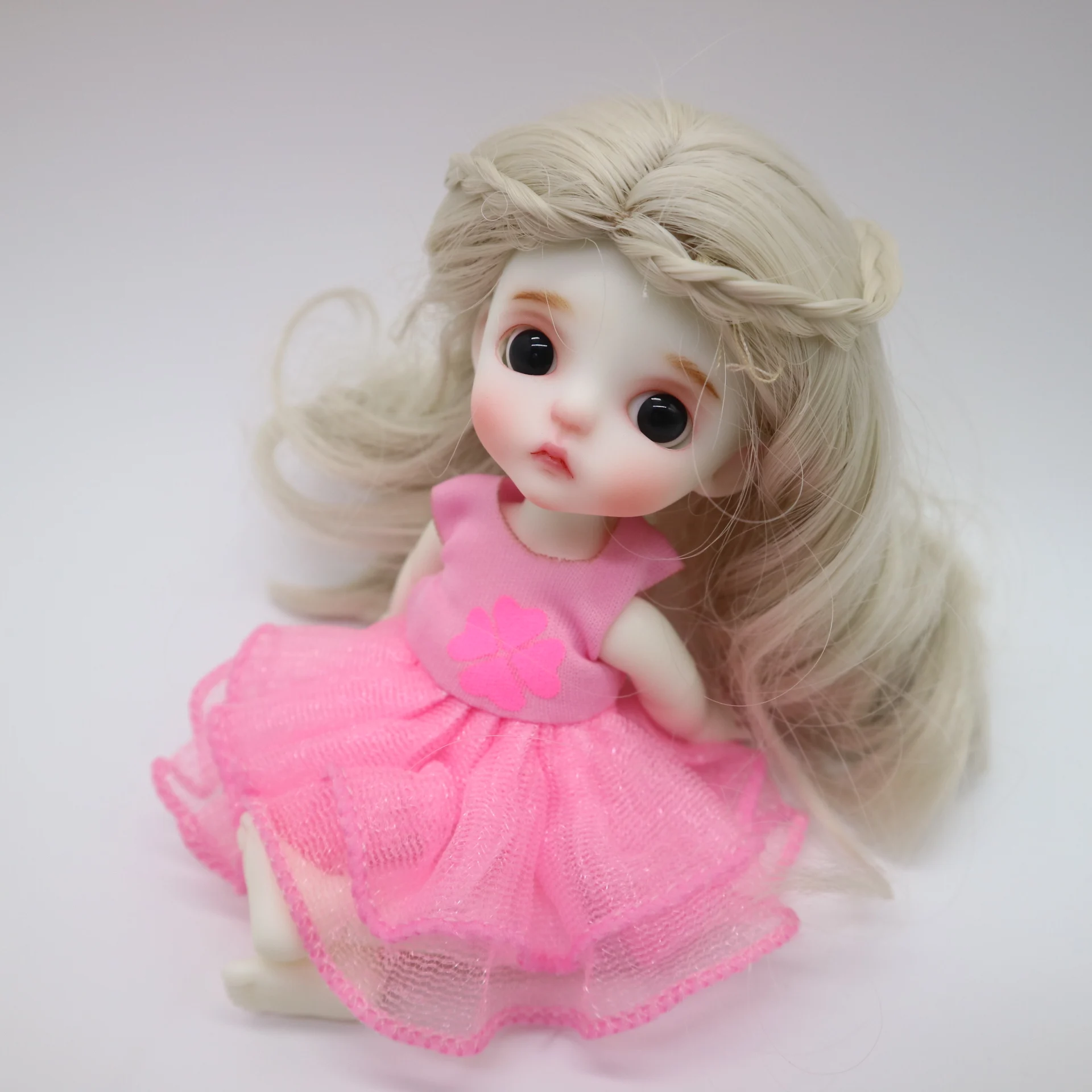 Шарнирная кукла 15 см BJD 1/8 из смолы включая парики с одеждой и глазами|Куклы| |