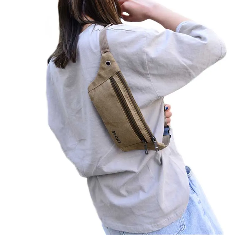 Винтажная Сумка пояс на талию для мужчин и женщин поясная сумка кошелек