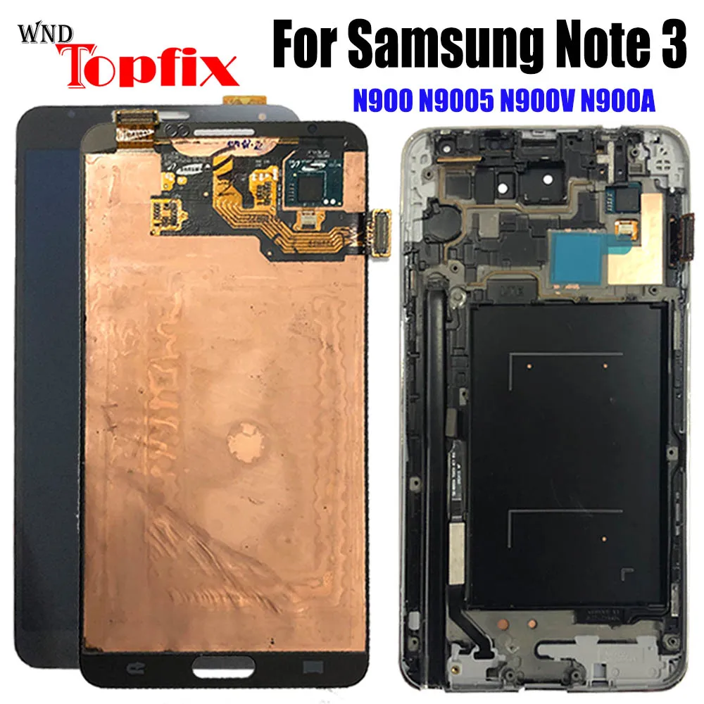 Super AMOLED для samsung Galaxy Note 3 lcd N900 N9005 N900A N900V n900w8 дисплей кодирующий преобразователь