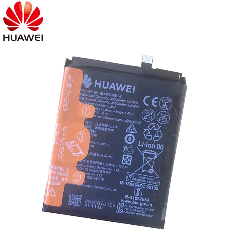 original phone battery for huawei honor 7c 7a 8 9 9 lite nova 2 3 42i ascend p10 p20 huawei p30 p30 pro mate 8 9 10 10 20 pro free global shipping