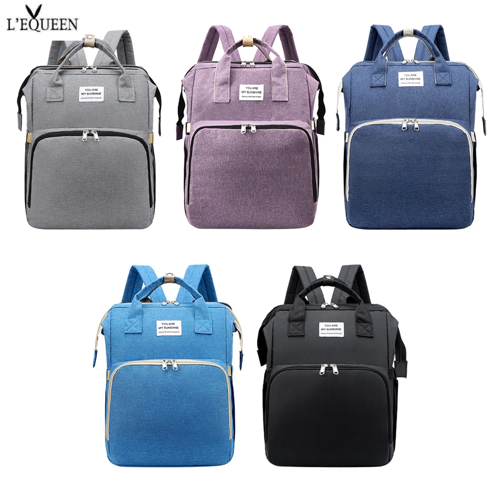 

LEQUEEN 2021 NEW Baby Diaper Bag Waterproof Maternity Bag For Stroller Nappy Bag Large Capacity Multifunction Mummy Bags New