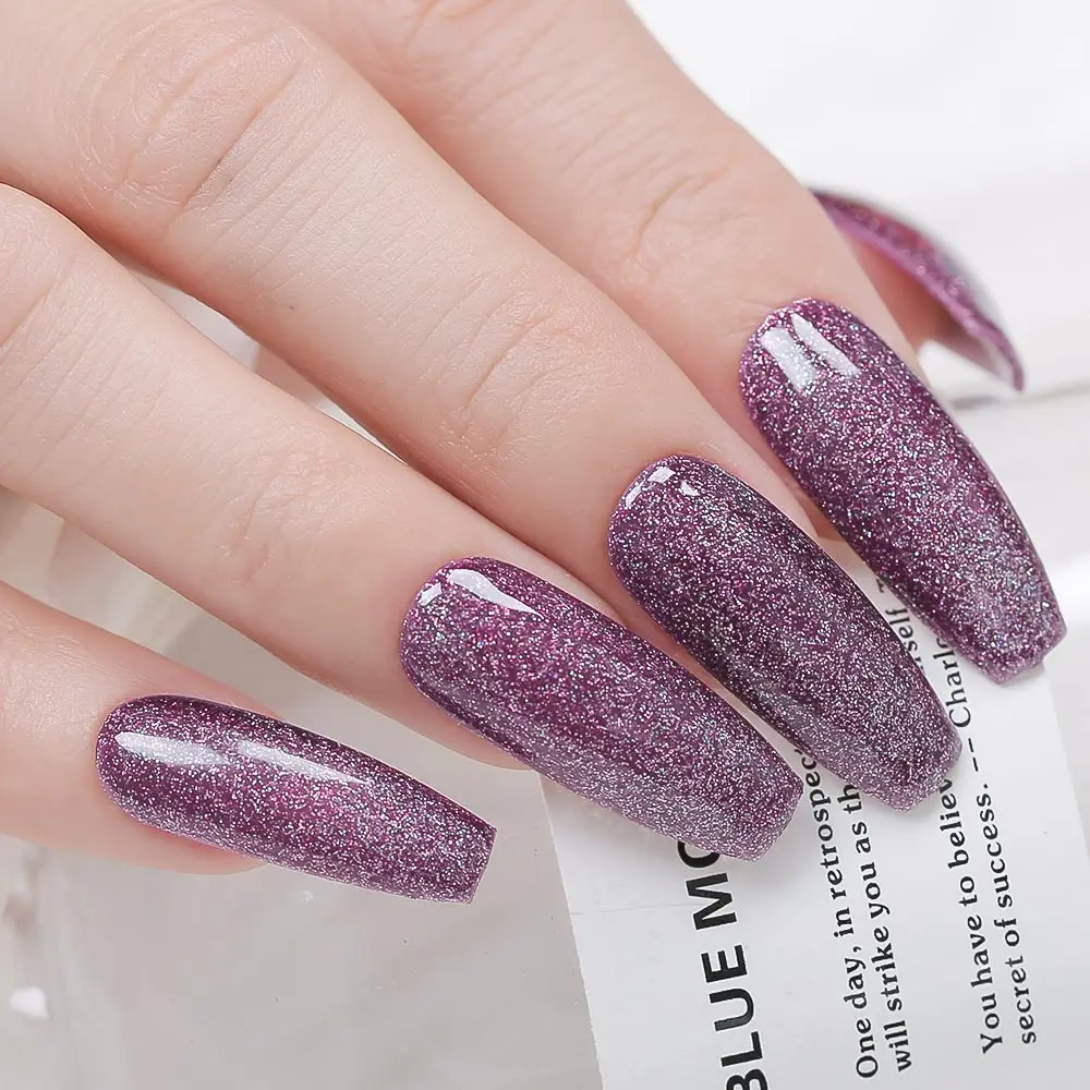 Неоновый УФ-гель для ногтей Azure Beauty 12 мл блестящий светодиодный Гель-лак красного