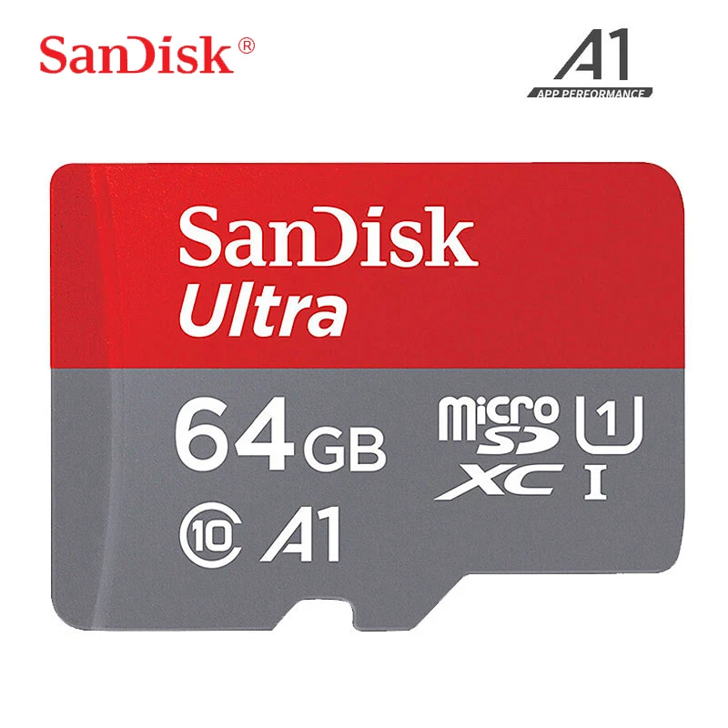 Карта памяти Micro SD SanDisk для Samsung класс 10 TF-карта 16 ГБ 32 64 Гб 128 до 100 МБ/с. Uitra C10 |