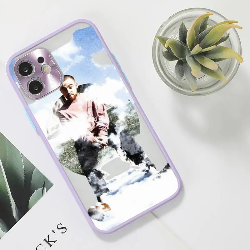 

Macs Miller Blue Slide Park Swimming Phone Case purple matte transparent For iPhone 7 8 x xs xr 11 12 pro plus max mini Clear