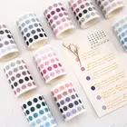 2022 Sharkbang 60 мм * 3 м самодельная солевая основа декоративная клейкая Лента Скрапбукинг стикер этикетка маркер точка Маскировочная Васи-лента