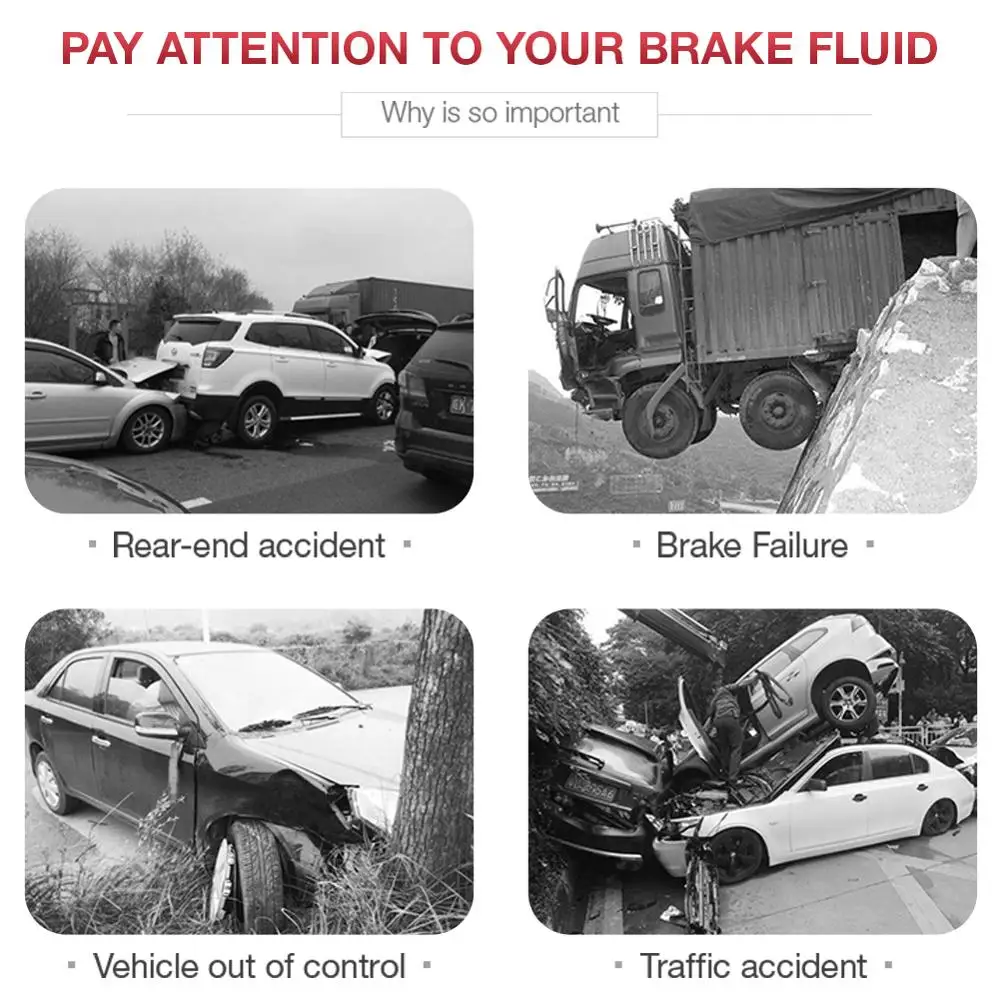 Универсальный тестер тормозной жидкости ручка со светодиодный ным дисплеем для