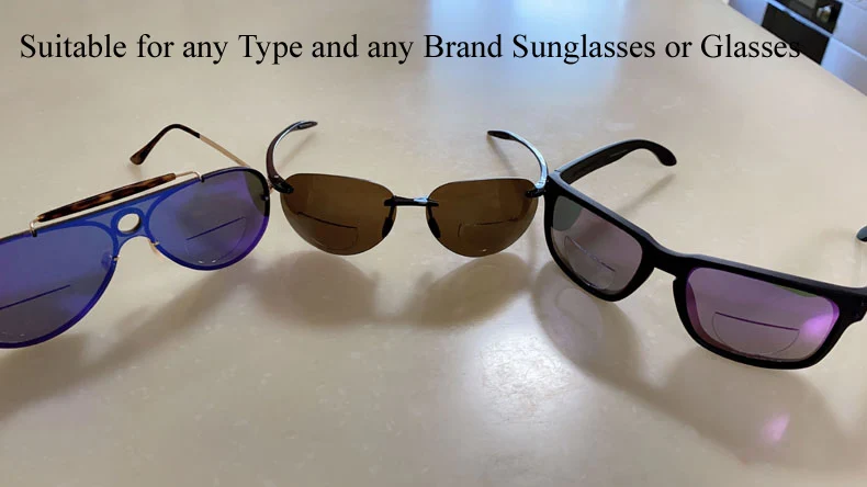 4 шт. 98% прозрачный прочно держаться на поверхности бифокальный линзы считыватель