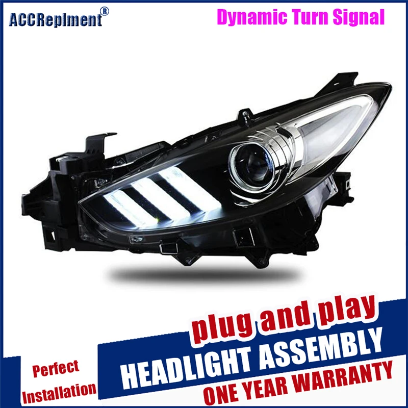 2017 2018 2019 динамический сигнал поворота светодиодный налобный фонарь для