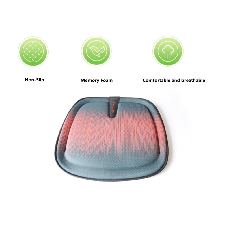 

Car Memory Foam Heightening Seat Cushion Tailbone Coccyx and Lower Back Pain Relief Cushion for Office Chair Wheelchair