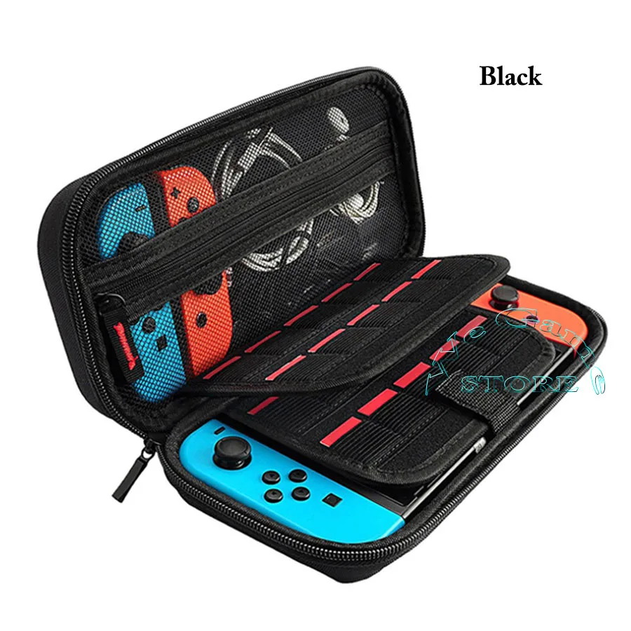 Black Консольный переключатель nintendo Портативная сумка для хранения NS держатель для игровых карт nintendo switch защитный чехол для nintendo Switch - Цвет: Black