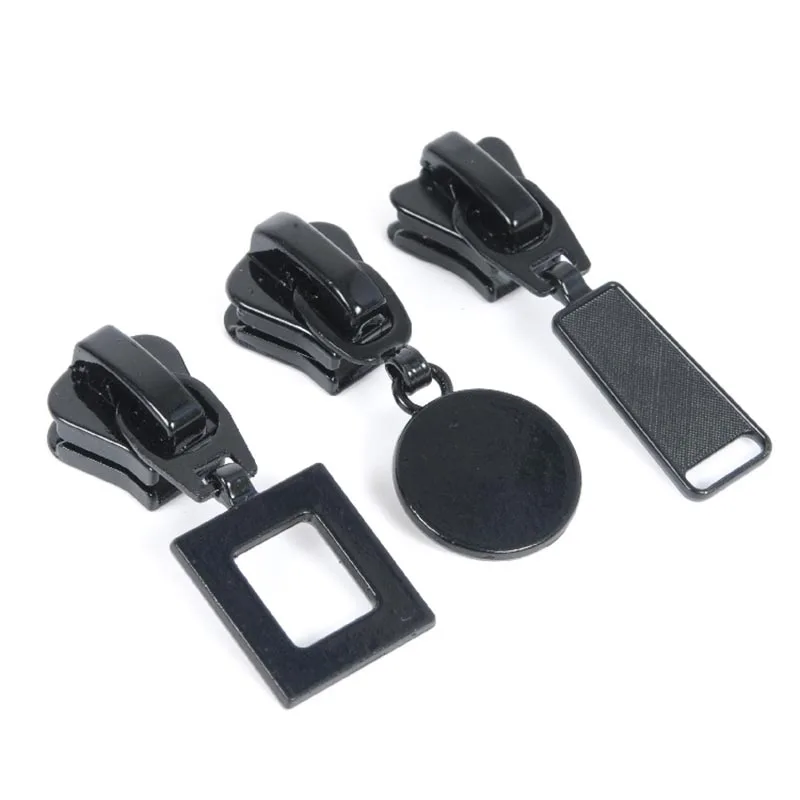 Meetee 5 шт./набор 8 # молния головной ползунок для застежка смолы пальто рюкзак