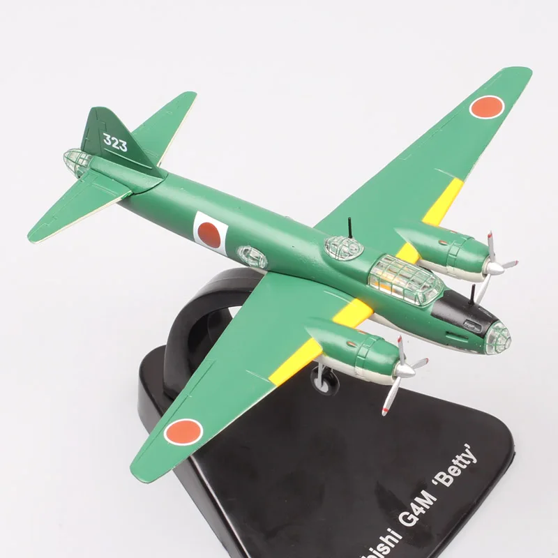 1:144 весы атлас Mitsubishi G4M Бетти военный японский самолет военно морской флот