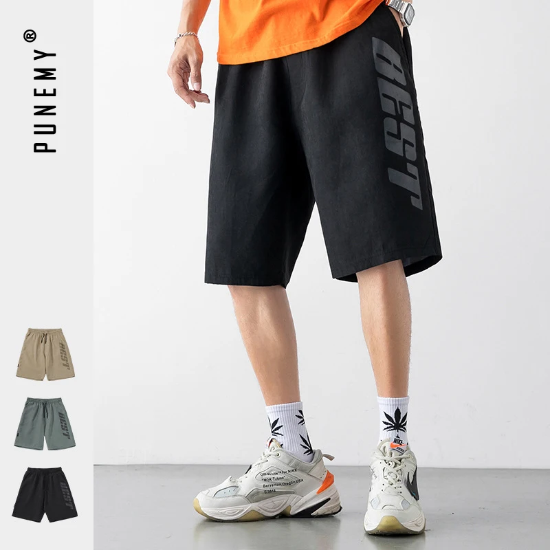 Мужские шорты в стиле хип-хоп повседневные пляжные Харадзюку для бега лета 2020 |