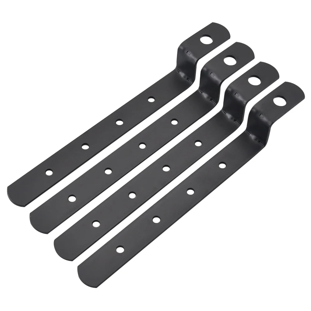 

Universal Heavy Duty Motorcycle Hard Saddlebag Mounting Bracket Set Black Fits For Most Harley Honda Yamaha Cruisers