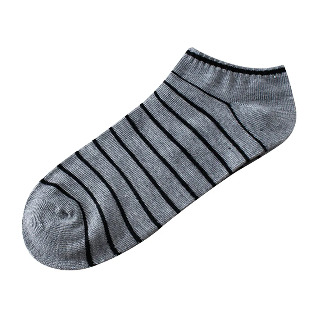 

1Pair Fashion Unisex Striped Autumn Summer Socks Comfortable Soft Cotton Non-Slip Casual Breathable Short Socks skarpetki#p3