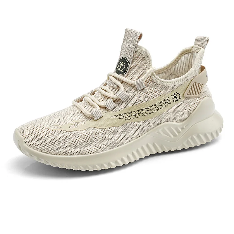 

The spring of 2021 the new fly weave breathable men's fashion leisure shoes, sports shoes a substituting running shoes