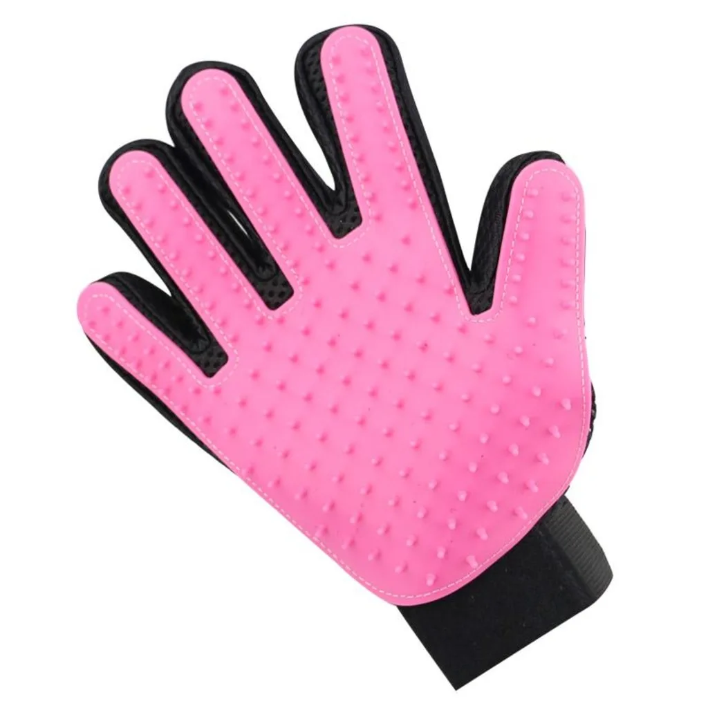 

Feather Collection Gloves-Pink