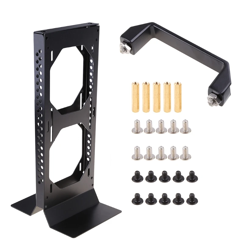External Water Cooling Dock Bracket for ITX Computer Case Laptop 240 360mm Cooler Radiator Multifunction Stent | Компьютеры и офис