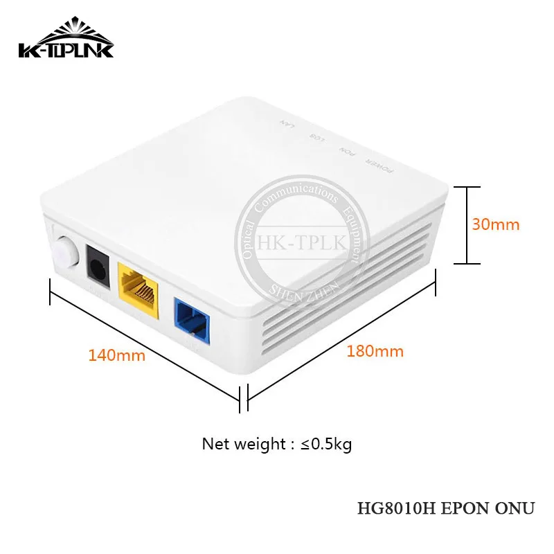 1 шт. Оригинальный оптоволоконный интерфейс HG8010H 1GE EPON ONU ONT UPC английская прошивка