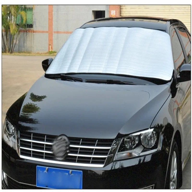 Универсальный чехол на лобовое стекло автомобиля защита от дождя льда снега УФ