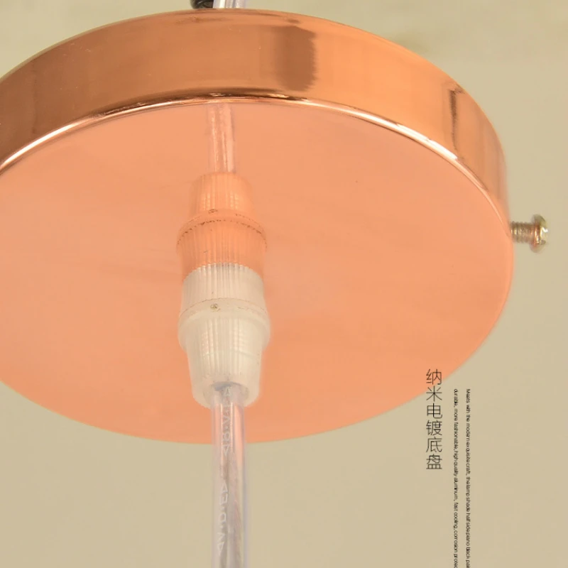 Постмодернизм Позолоченные сферические Стекло подвесной светильник с Гостиная