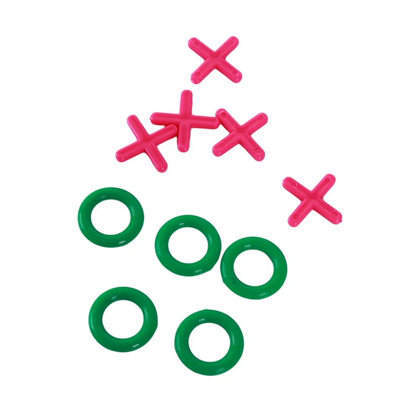 Нолики из нетканого материала и доска для игры в крестики нолики игра Tic Tac Toe Play с