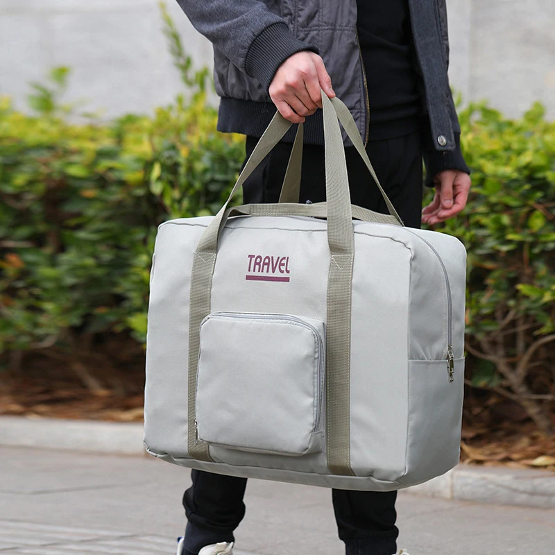 

2021 New Nylon Foldable Handbag Multifunction Bags Capacity Bag Luggage Women WaterProof Handbags Travel Duffle Tote Bags