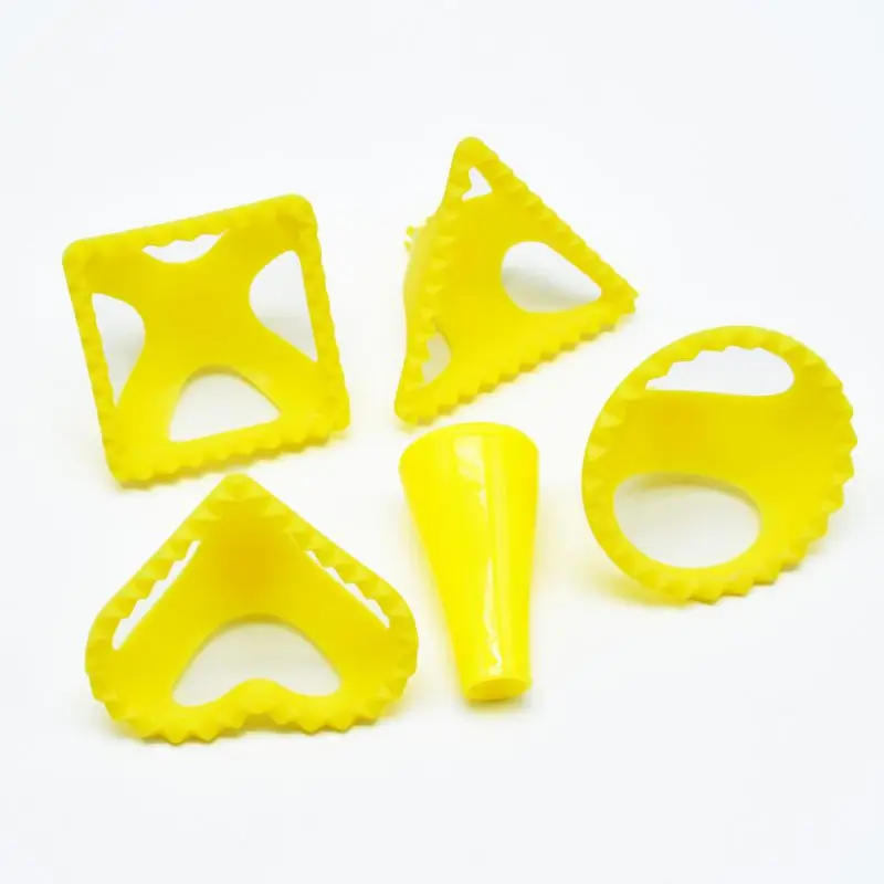 Нетоксичные DIY Инструменты для выпечки 4 шт в форме сердца треугольник круглый