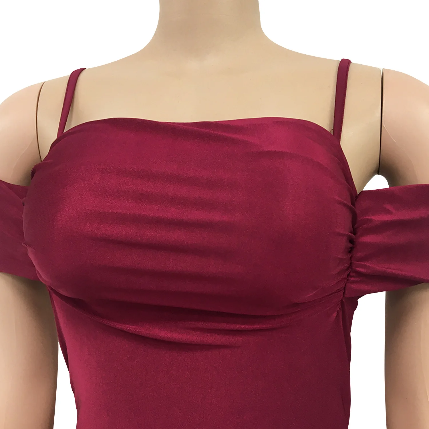 

Ruffles Party Night Club Dresses Summer Bodycon Mid-calf Sexy Dress Women Solid Color Street Pleated Black Dress Vestidos Mujer