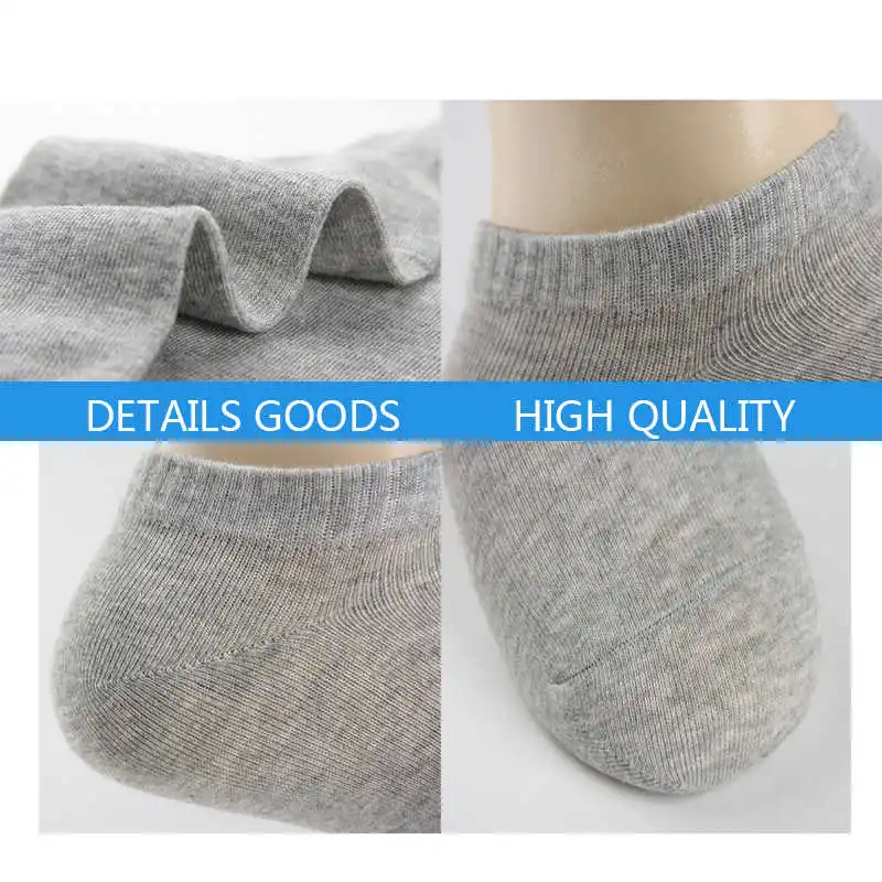 

Men's Large Size Casual Breathable Fashion Black White Male Cotton Socks Gifts for Men 2021 High Quality 10 Pairs/lot Socks
