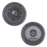 skeleton hollow secret box coin hurtling kill blood pact commemorative coin souvenir challenge collectible coins collection